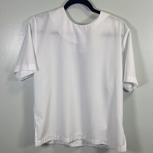 La Chemise Elegant White Women's Blouse‎ Sz Small